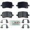 Bosch Blue Disc Brak Disc Brake Pads, Be1028H BE1028H - alternate 1